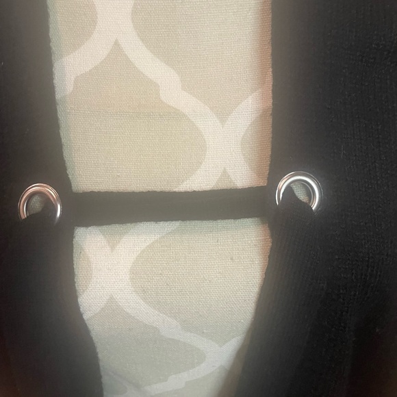 Michael Kors Black Knit Poncho - Picture 3 of 8